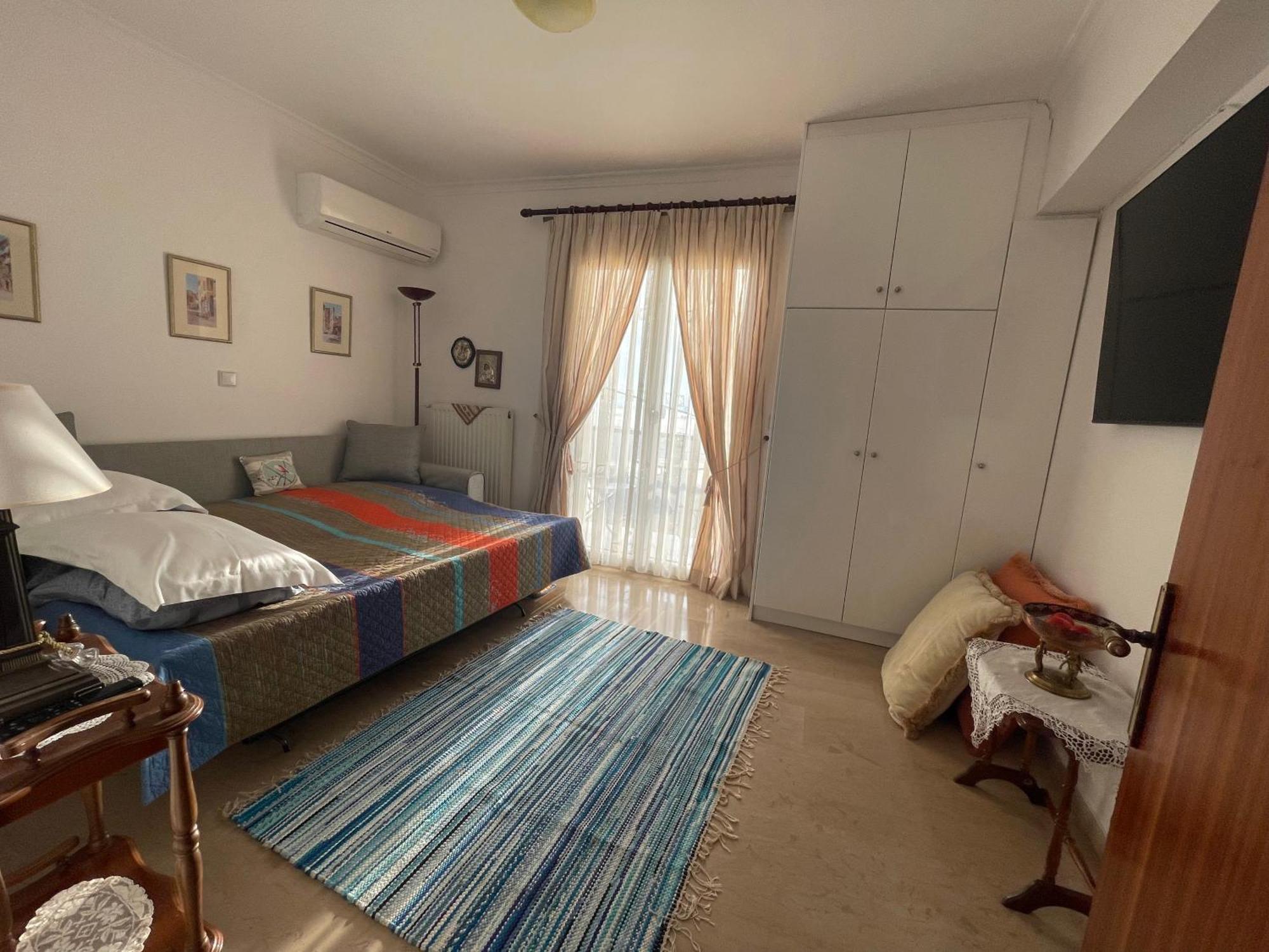 Schoenes Familienappartement In Pelekas, Corfu Mit Meerblick ภายนอก รูปภาพ
